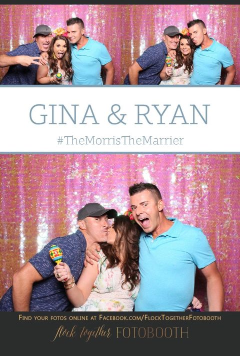 Open air photo booth in rockwall, texas