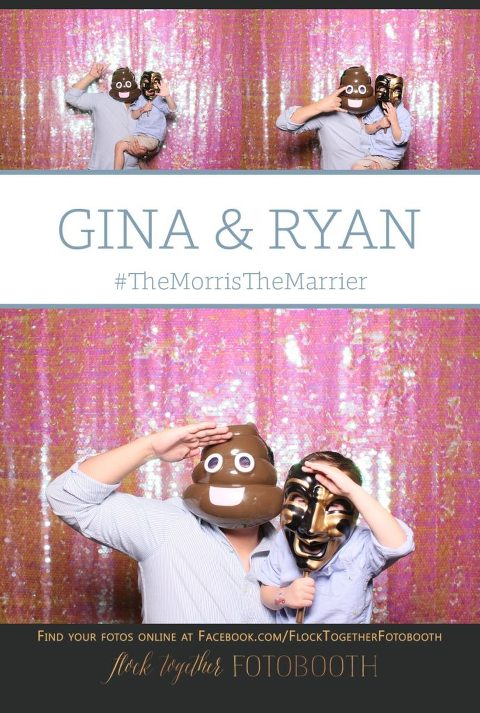 Open air photo booth in rockwall, texas