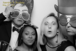 Ritz Carlton open air photo booth in Dallas, Texas