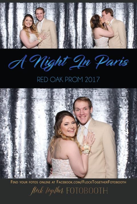 prom photo booth in Dallas, Texas