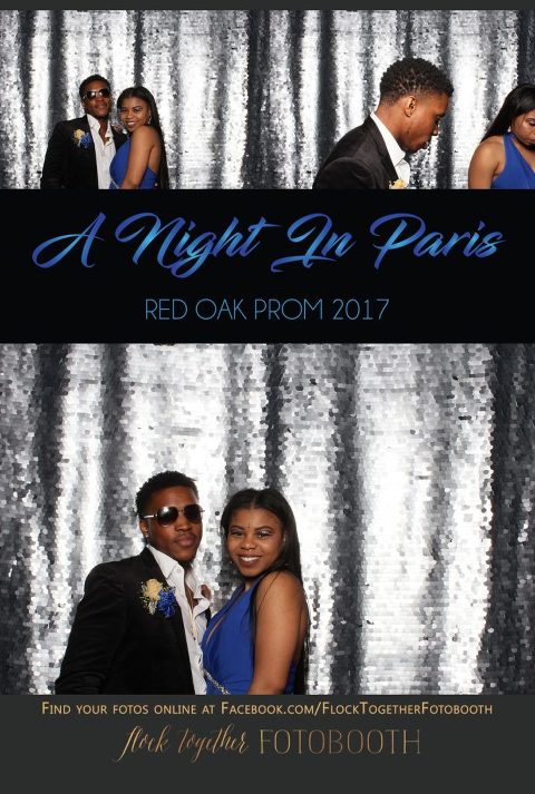 prom photo booth in Dallas, Texas