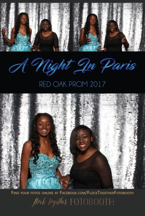 prom photo booth in Dallas, Texas