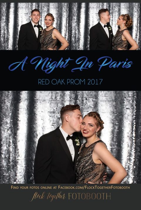 prom photo booth in Dallas, Texas