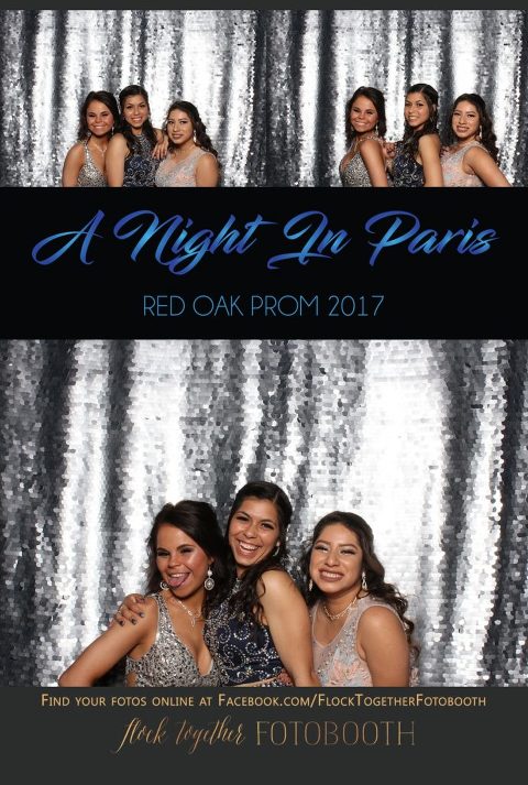 prom photo booth in Dallas, Texas
