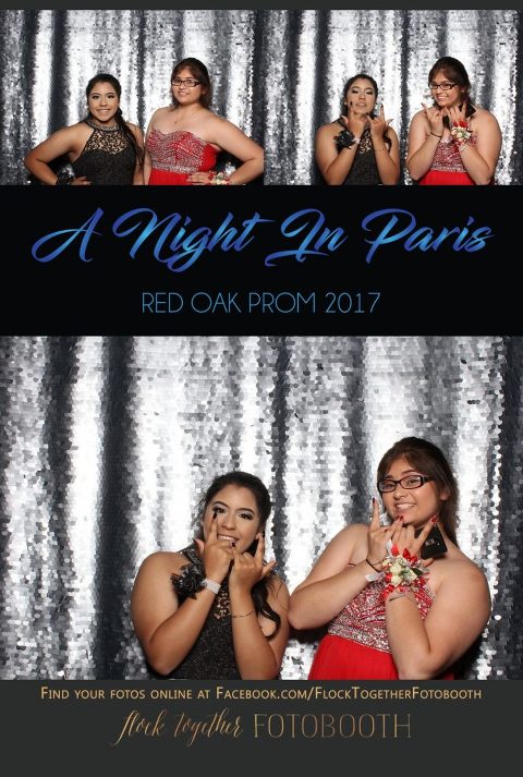 prom photo booth in Dallas, Texas