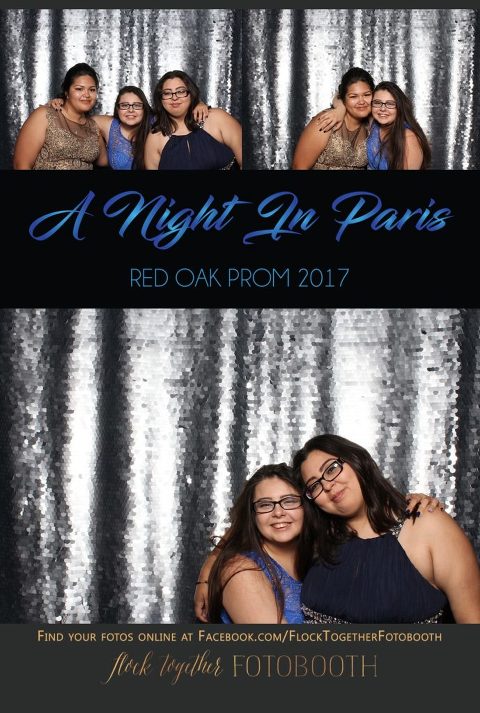 prom photo booth in Dallas, Texas