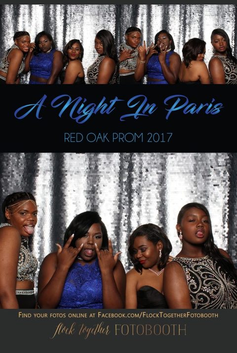 prom photo booth in Dallas, Texas