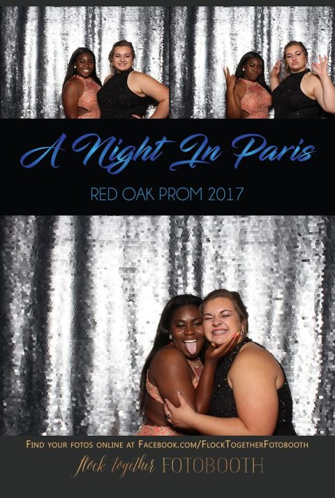 prom photo booth in Dallas, Texas
