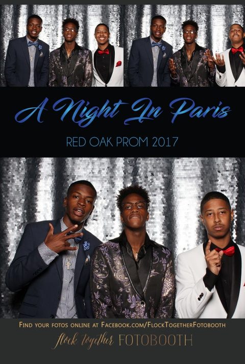 prom photo booth in Dallas, Texas