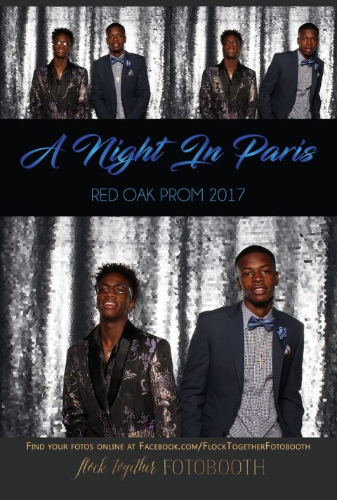 prom photo booth in Dallas, Texas