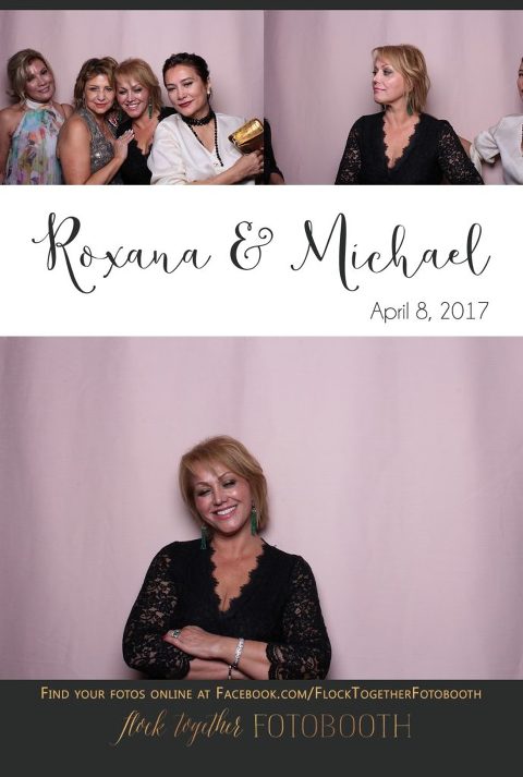 blush photo booth backdrop