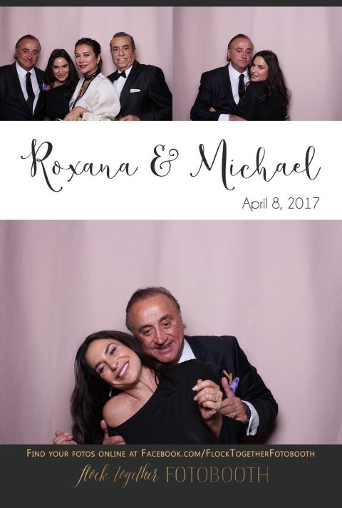 blush photo booth backdrop