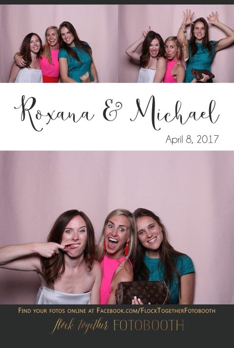 blush photo booth backdrop