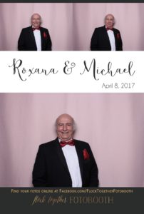 blush photo booth backdrop