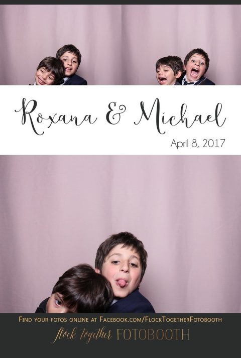 blush photo booth backdrop