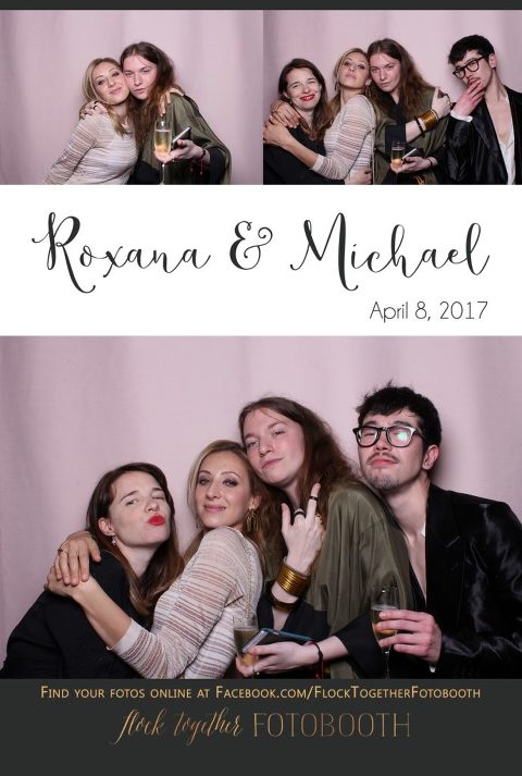 blush photo booth backdrop