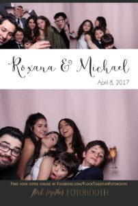 blush photo booth backdrop