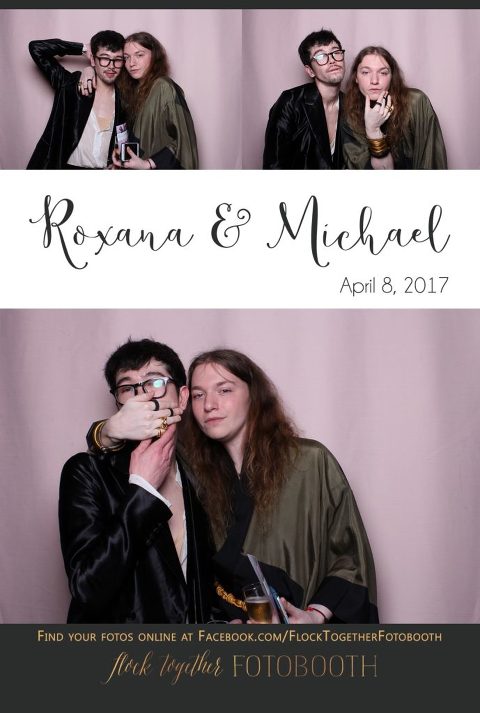 blush photo booth backdrop