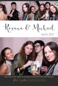 blush photo booth backdrop