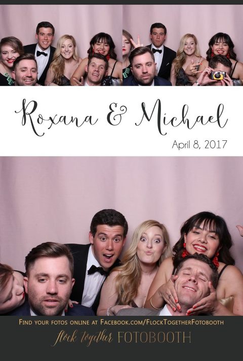 blush photo booth backdrop