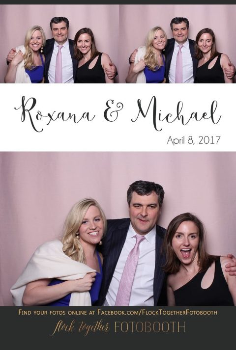 blush photo booth backdrop