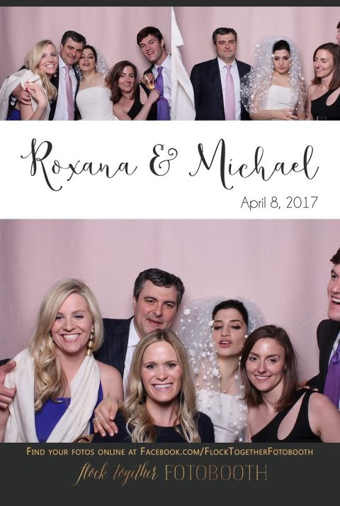 blush photo booth backdrop