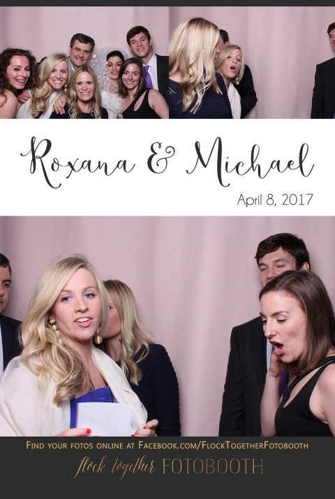 blush photo booth backdrop