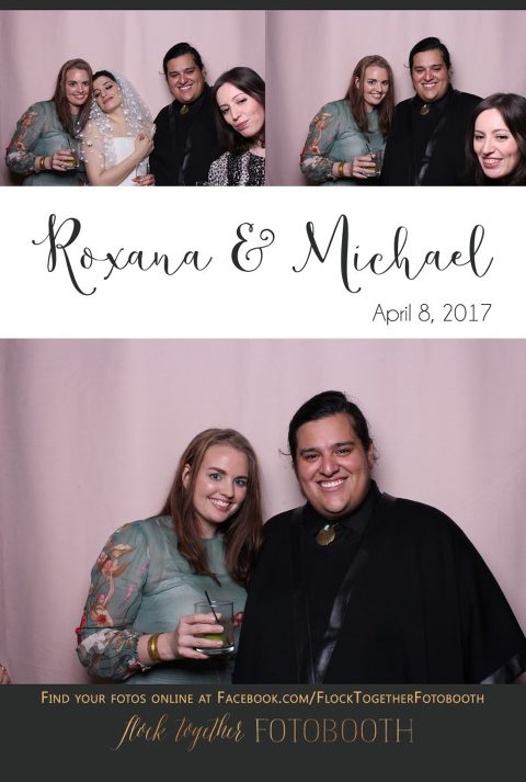 blush photo booth backdrop