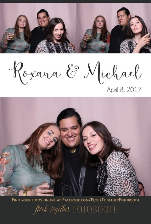 blush photo booth backdrop