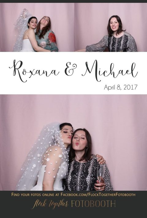 blush photo booth backdrop