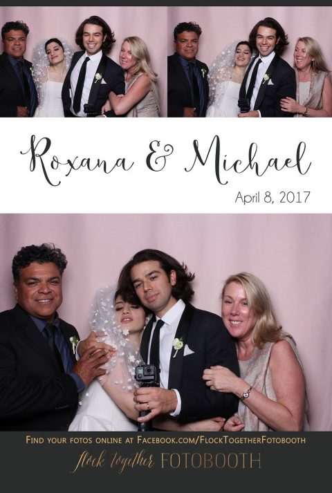 blush photo booth backdrop
