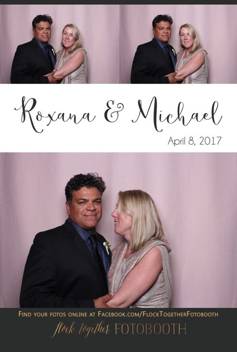 blush photo booth backdrop