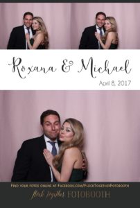 blush photo booth backdrop