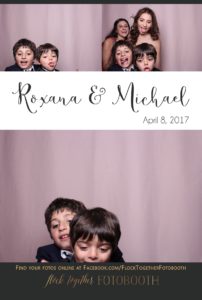 blush photo booth backdrop