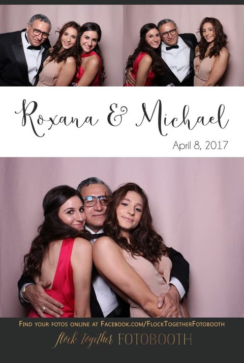 blush photo booth backdrop