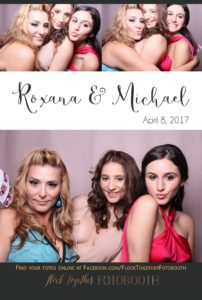 blush photo booth backdrop