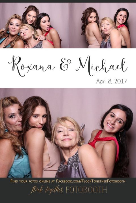blush photo booth backdrop