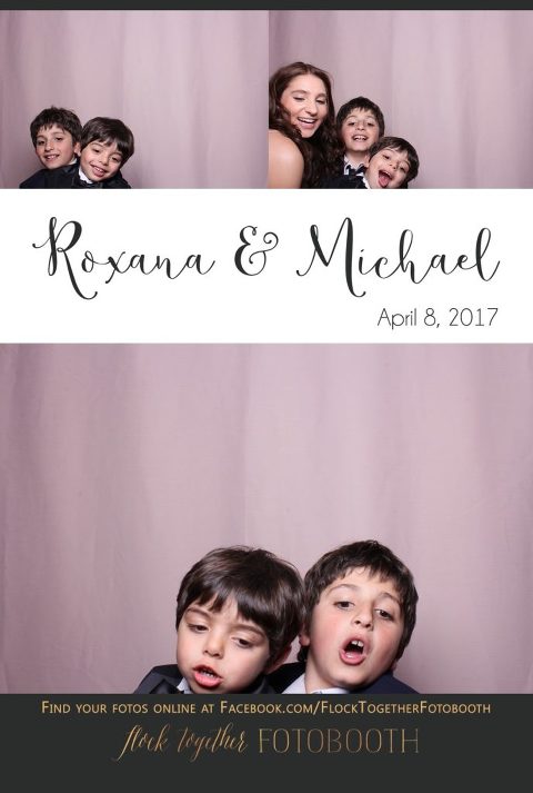 blush photo booth backdrop
