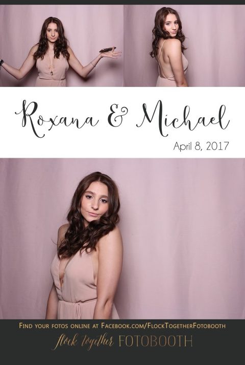 blush photo booth backdrop