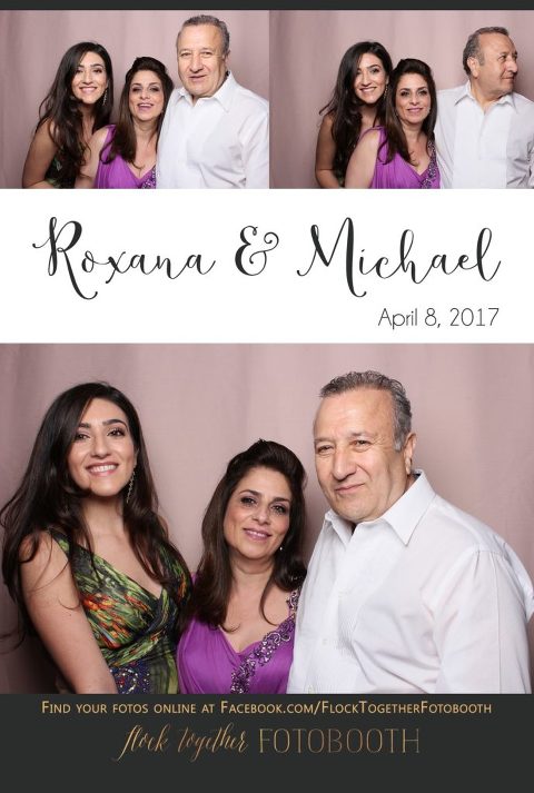 blush photo booth backdrop