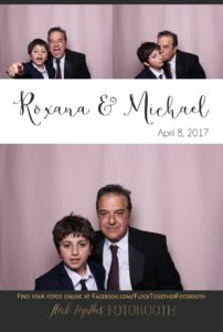 blush photo booth backdrop