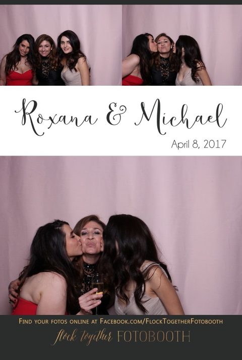 blush photo booth backdrop