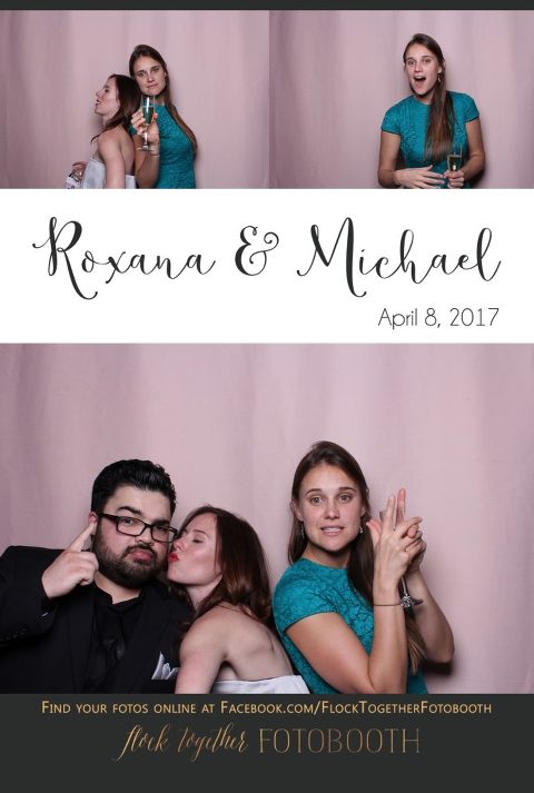 blush photo booth backdrop