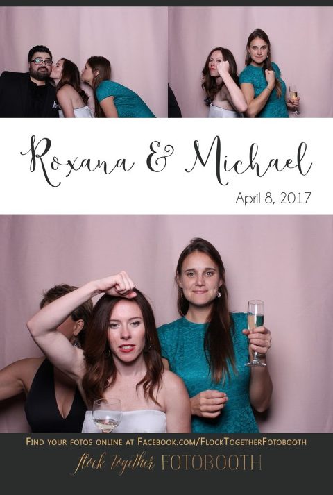blush photo booth backdrop