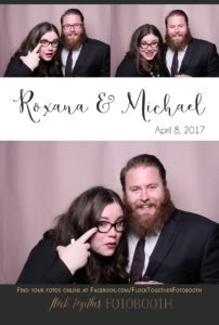 blush photo booth backdrop