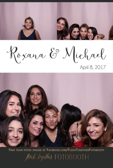 blush photo booth backdrop