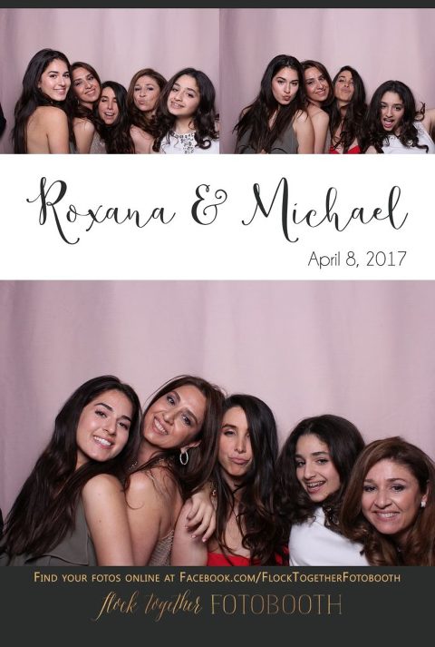 blush photo booth backdrop