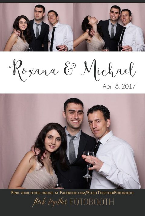 blush photo booth backdrop