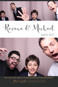 blush photo booth backdrop