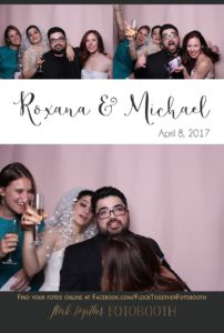 blush photo booth backdrop